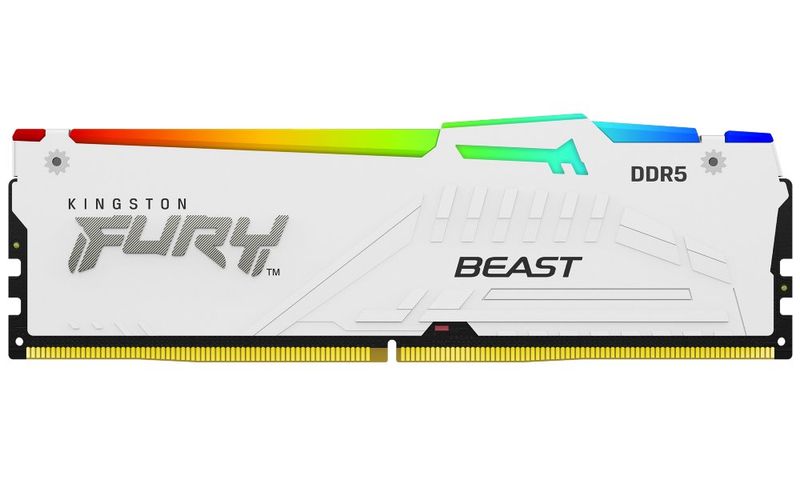KINGSTON FURY Beast White RGB EXPO 16GB DDR5 6000MT/s / CL36 / DIMM /