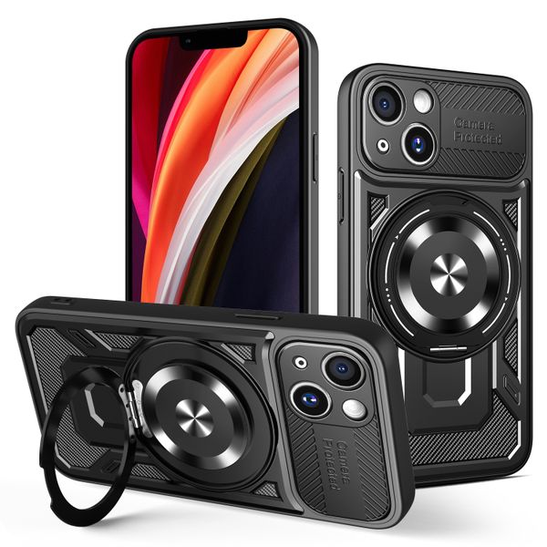 Defender Armor Mag puzdro pre iPhone 14 6,1" čierne