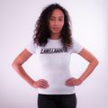 Dámske tričko Mesh White - LABELLAMAFIA, veľkosť M, 85% polyester, 15% polyamide