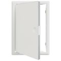 vidaXL Access Panel Biela 43 x 33 x 3 cm Oceľ