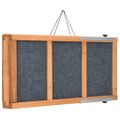vidaXL Rampa pre psa šedá 120x30 cm jedľové masívne drevo