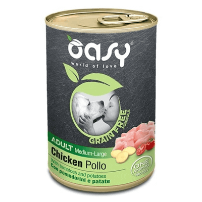OAWGDALPL0040 Oasy Grain Free ADULT MEDIUM/LARGE CHICKEN 0,4kg