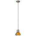 vidaXL Industriálna okrúhla závesná lampa 25 W farebná 17 cm E27
