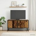 vidaXL TV skrinka 80 x 34,5 x 40 cm Staré drevo Kompozitné drevo