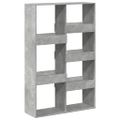 vidaXL Deliaca stena betónová sivá 100x33x155,5 cm kompozitné drevo
