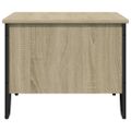 vidaXL Konferenčný stolík dub sonoma 100x51x40 cm kompozitné drevo