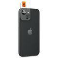 Spigen Optik Pro Glas.tR "EZ Fit" Camera Protector 2-Pack pre iPhone 16E čierna
