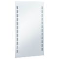 vidaXL Kúpeľňové nástenné zrkadlo s LED osvetlením 60x100 cm