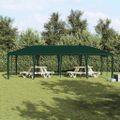 vidaXL Párty stan Zelená 800 x 400 x 266 cm Polyetylén a oceľ