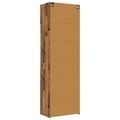 vidaXL Úložný kabinet so policami Staré drevo 70 x 42,5 x 225 cm