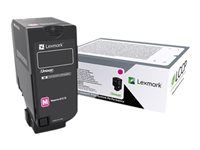 Purpurová - originálna - kazeta s farbivom - pre Lexmark CS727de, CS728de, CX727de