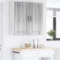 vidaXL Nástenná skrinka PORTO Sivý Sonoma 80 x 31 x 80 cm