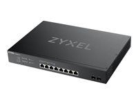 Prepínač - inteligentný - 8 x 100/1000/2.5G/5G/10GBase-T + 2 x 10 Gigabit SFP+ - montáž do rozvádzača