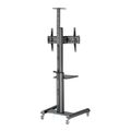 SBOX TV Floor stand on wheels FS-446-2