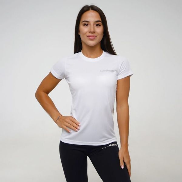 Dámske tričko TRN White - GymBeam, veľkosť XS
