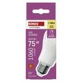 LED žiarovka Classic A60 / E27 / 10,5 W (75 W) / 1 060 lm / teplá biela / krokovo stmievateľná