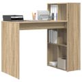 vidaXL Stôl Sonoma dub Kompozitné drevo 108 x 55 x 103.5 cm