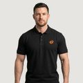 Tričko Polo Black - Gymbeam, veľkosť S