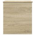 vidaXL Úložný box dub sonoma 60x42x46 cm kompozitné drevo