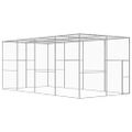 vidaXL Klietka pre mačky 6x3x2,5 m, pozinkovaná oceľ
