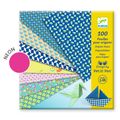 Farebné papiere na origami Natsu 100 ks