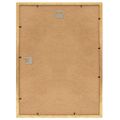 vidaXL Fotorámiky na stenu, koláž 3 ks, zlaté 40x50 cm, MDF