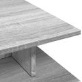 vidaXL Konferenčný stolík sivá sonoma 102x55x35 cm kompozitné drevo