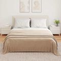 vidaXL Deky ťavová 350 x 270 cm 1.3 kg Flís