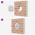 vidaXL Kryty vzduchových ventilátorov 4 ks Strieborná 125 mm