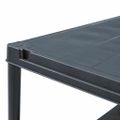 vidaXL Regále s úložnými poličkami 5ks čierne 125 kg 60x30x180 cm plast