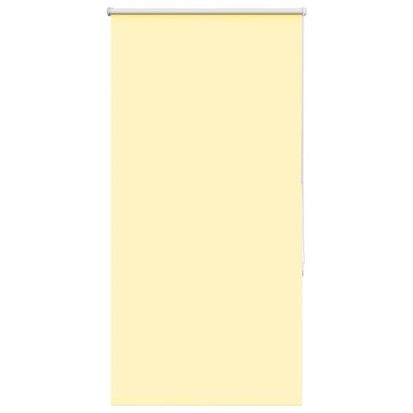 vidaXL Zatemňovacia roleta žltá 85x130 cm šírka látky 80,7 cm polyester