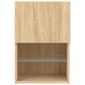 vidaXL TV skrinky s LED svetlami 2 ks dub sonoma 40,5x30x60 cm