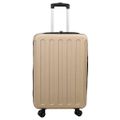 vidaXL Kufor so zámkom šampanského 34 x 23 x 55.5 cm ABS plast