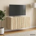 vidaXL Nástenná TV skrinka 59,5 x 31 x 30 cm Dub sonoma