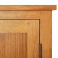 vidaXL Skladovacia skriňa 50x22x110 cm dubový masív