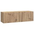 vidaXL Nástenná TV skrinka 98 x 31 x 30 cm Dub artisan