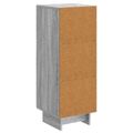 vidaXL Servírovacia skriňa Sivý Sonoma 33 x 34,5 x 90 cm
