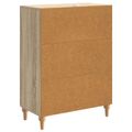 vidaXL Servírovacia skriňa Dub sonoma 66 x 34,5 x 90 cm