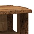 vidaXL Skrinky na topánky 2 ks staré drevo 28x27x102 cm kompoz. drevo
