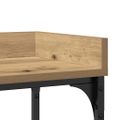 vidaXL Konzolový stôl dub artisan 100 x 30 x 80 cm