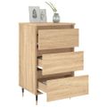 vidaXL Nočné stolíky 2 ks dub sonoma 40x35x69 cm kompozitné drevo