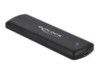 Kryt úložiska - M.2 - M.2 NVMe Card / PCIe (NVMe) - USB 3.2 (Gen 2) - čierna