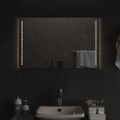 vidaXL LED kúpeľňové zrkadlo 50x80 cm
