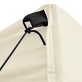 vidaXL Párty stan 291 x 291 x 315 cm Krémová Oxfordská látka