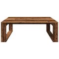 vidaXL Konferenčný stolík staré drevo 100x100x35cm drevotrieska