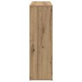 vidaXL Knižnica dub artisan 98x29x97,5 cm