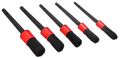Sada mäkkých presných štetiec na čistenie auta CAR DETAILING BRUSH 5 SOFT, 5ks SIXTOL