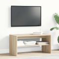 vidaXL TV skrinka farba dubu sonoma 80x40x40 cm drevotrieska
