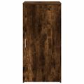 vidaXL Úložná skriňa Dub dymový 50x45x103,5 cm Konštrukcia dreva