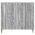 vidaXL Servírovacia skriňa Sivá sonoma 89 x 34,5 x 80 cm